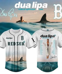 Boston Red Sox – Dua Lipa Radical Optimism Tour 2025 Jersey