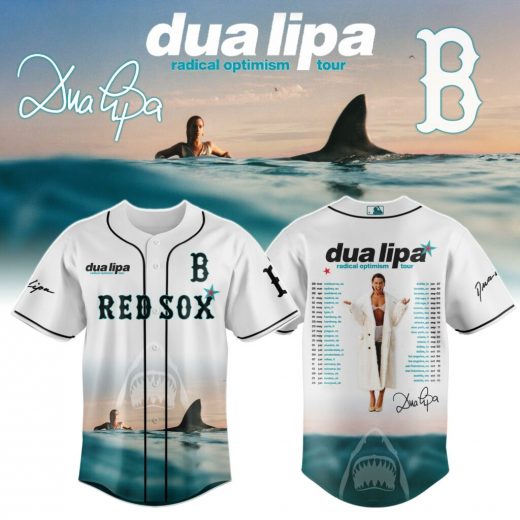 Boston Red Sox – Dua Lipa Radical Optimism Tour 2025 Jersey
