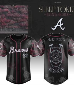 Atlanta Braves x Sleep Token ” Even in Arcadia Tour 2025 ” Jersey