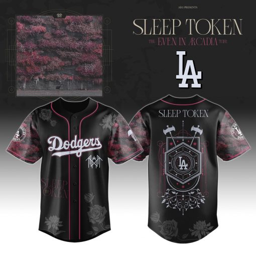 LA Dodgers x Sleep Token ” Even in Arcadia Tour 2025 ” Jersey