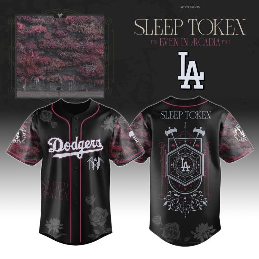 LA Dodgers x Sleep Token ” Even in Arcadia Tour 2025 ” Jersey