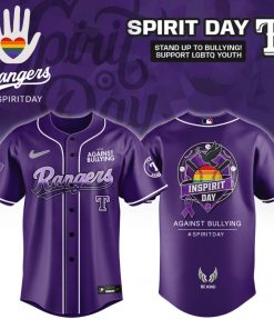 Texas Rangers– Spirit Day Limited Edition Jersey