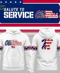 2025 Military Appreciation Ole Miss Wordmark Hoodie