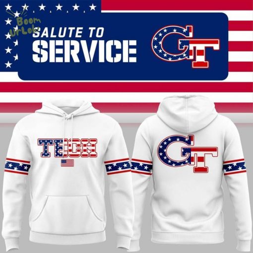2025 Military Appreciation Tech Wordmark Hoodie