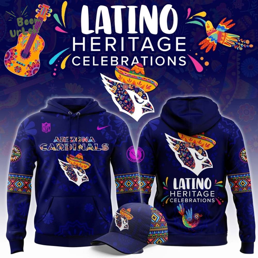 Arizona Cardinals x Latino Heritage Celebrations Hoodie 2025 Arizona Cardinals x Latino Heritage Celebrations Hoodie 2025