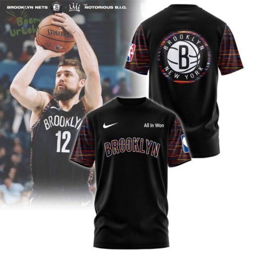 BROOKLYN NETS City Edition Unveiled Combo Tshirt
