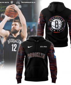 BROOKLYN NETS City Edition Unveiled Hoodie