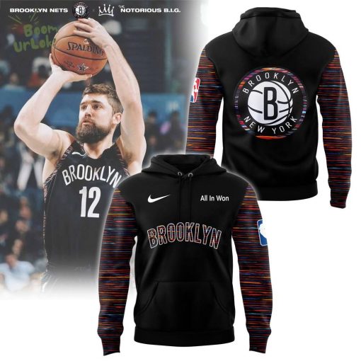 BROOKLYN NETS City Edition Unveiled Hoodie