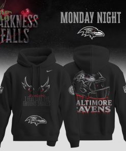 Baltimore Ravens “Darkness Falls” 2025 Monday Night Special Edition Hoodie