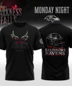 Baltimore Ravens “Darkness Falls” 2025 NFL Special Editions T-Shirt