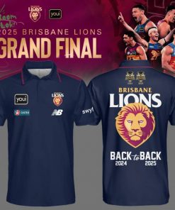 Brisbane Lions 2025 Premiers Limited Edition Polo