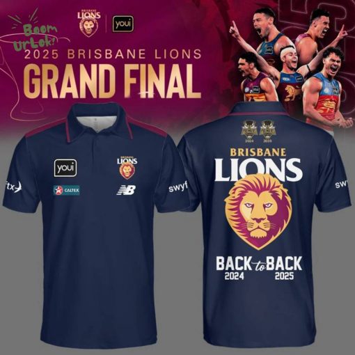 Brisbane Lions 2025 Premiers Limited Edition Polo