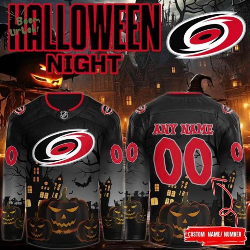 Carolina Hurricanes 2025 Halloween Night Jersey
