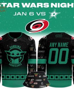 Carolina Hurricanes 2025 Star Wars Night Jersey