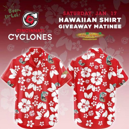 Cincinnati Cyclones Hawaiian Shirt 2025
