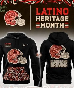 Cleveland Browns 2025 Latino Heritage Month Hoodie