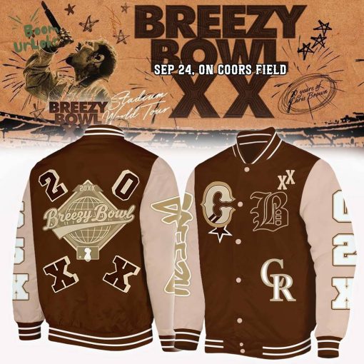 Colorado Rockies x CHRIS BROWN – BREEZY BOWL XX 2025 Jacket