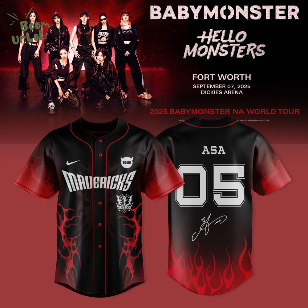 Dallas Mavericks X BABYMONSTER: Asa Limited Merch Dallas Mavericks X BABYMONSTER: Asa Limited Merch