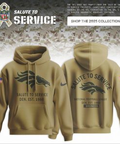 Denver Broncos 2025 NFL Salute to Service Limited Hoodie