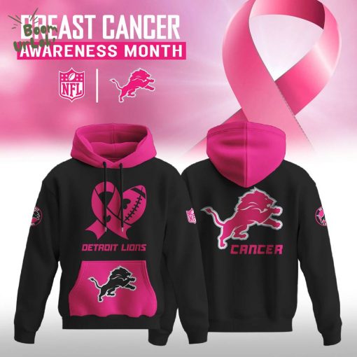 Detroit Lions The Breast Cancer Awareness Month 2025 Hoodie Limited Edition Hoodie
