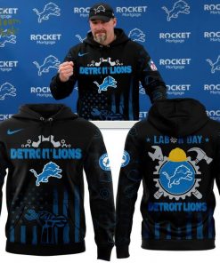 Detroit Lions X Labor Day Hoodie 2025
