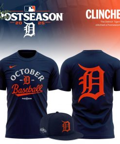 Detroit Tigers 2025 MLB Postseason Limited T-shirt