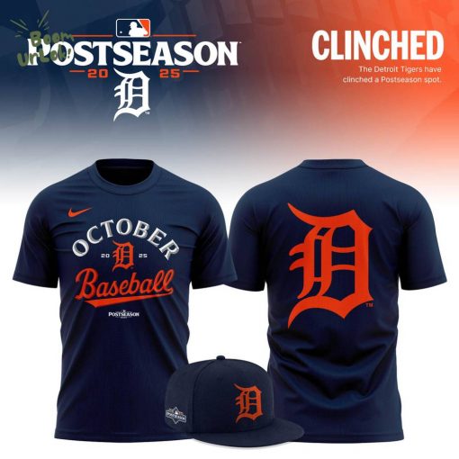Detroit Tigers 2025 MLB Postseason Limited T-shirt