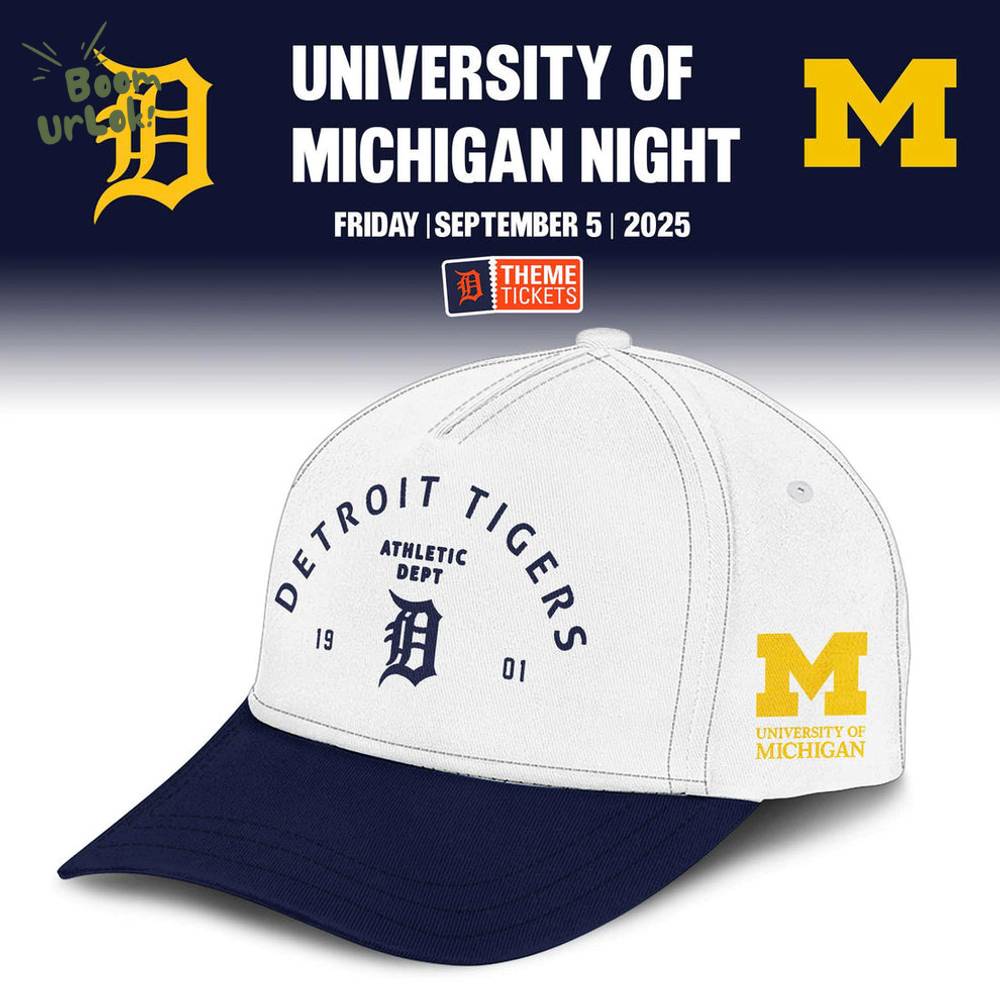 Detroit Tigers x Michigan Wolverines Night Game 2025 Limited Edition Hoodie Detroit Tigers x Michigan Wolverines Night Game 2025 Limited Edition Hoodie