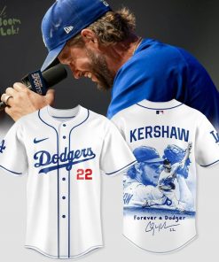 Forever a Dodger – Kershaw 22 Jersey