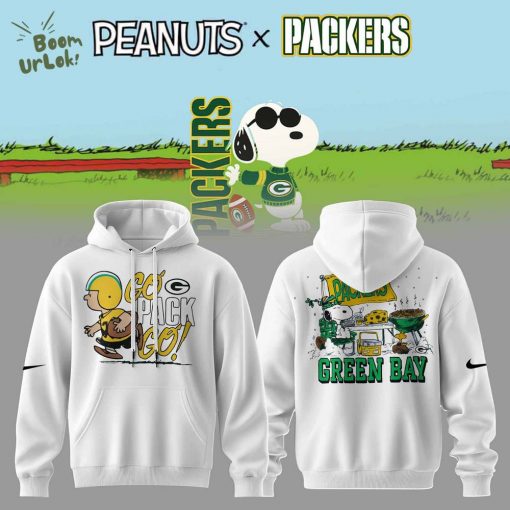Green Bay Packers x Snoopy 2025 new season collection Hoodie