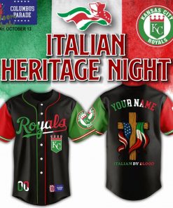 Kansas City Royals x Polish American Heritage Night 2025 Special-3D Baseball Jersey