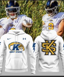 Kent State Golden Flashes White Uniform 2025 Hoodie