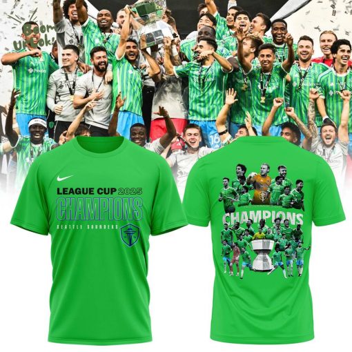 League Cup 2025 Champions – Seattle Sounders Tshirt