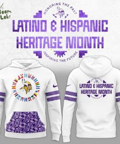 Limited Edition 2025 Latino & Hispanic Heritage Month Minnesota Vikings Hoodie