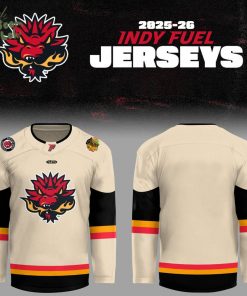 Limited Edition 2025-26 Indy Fuel White Jersey