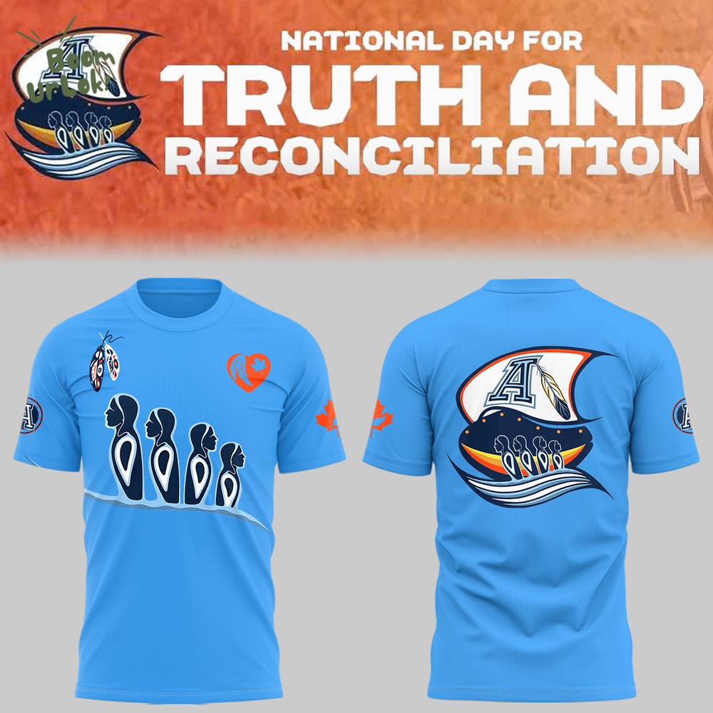 Limited Edition Argonauts x National Day For Truth And Reconciliation Blue TShirt Limited Edition Argonauts x National Day For Truth And Reconciliation Blue TShirt
