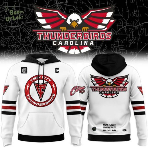 Limited Edition Carolina Thunderbirds New Hoodie Seasoon 2025-2026(White)