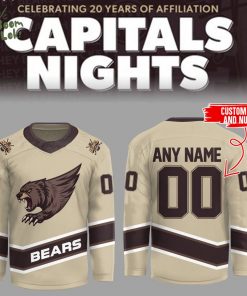 Limited Edition Celebrating 20 Years Of Affiliation Capitals Night 2025 Jersey