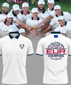 Limited Edition Eur Champions Ryder Cup 2025 White Polo