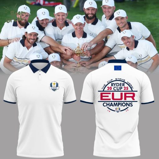 Limited Edition Eur Champions Ryder Cup 2025 White Polo