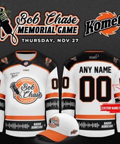 Limited Edition Fort Wayne Komets Bob Chase Memorial Game Jerseys 2025