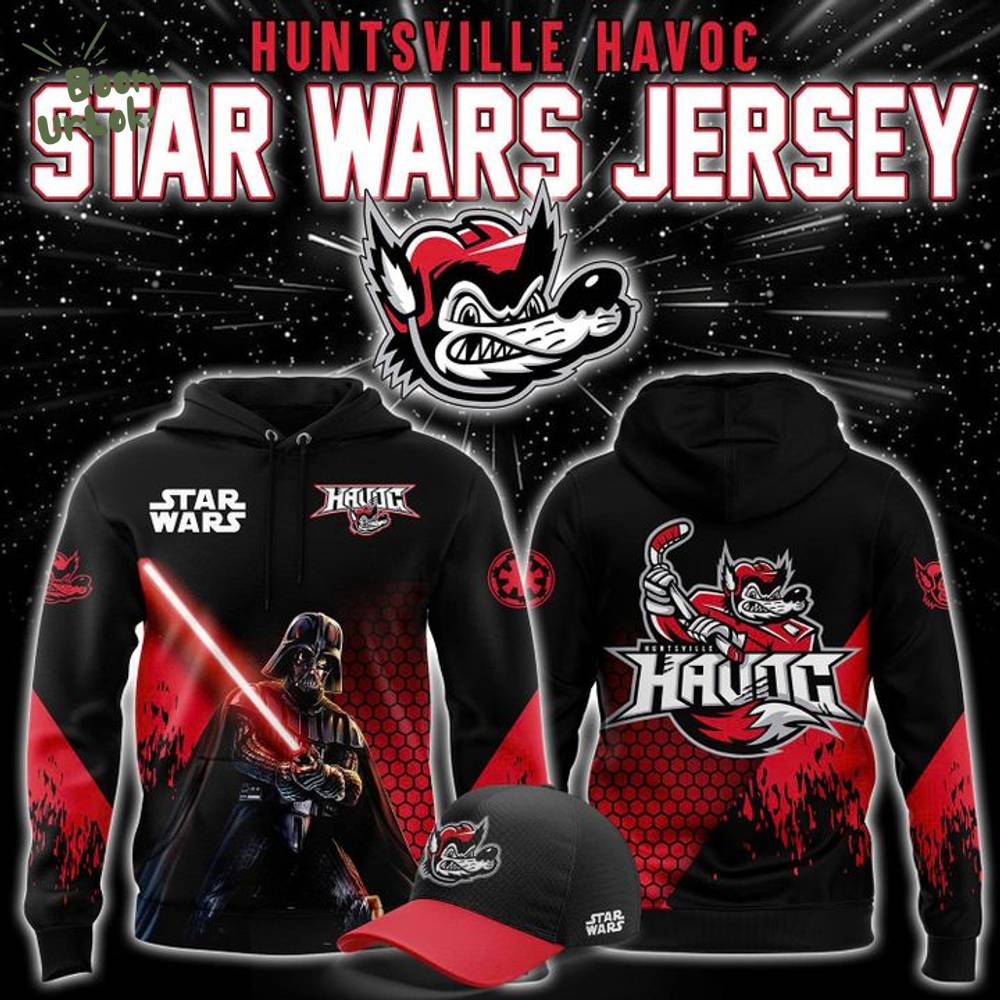 Limited Edition Huntsville Havoc x Star Wars Hoodie 2025 Limited Edition Huntsville Havoc x Star Wars Hoodie 2025