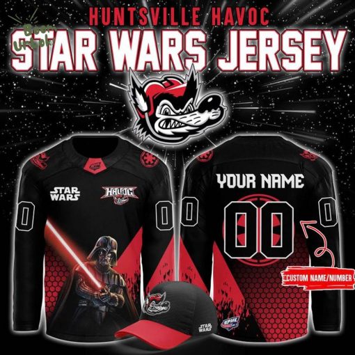 Limited Edition Huntsville Havoc x Star Wars Jersey 2025