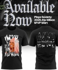 Limited Edition Las Vegas Aces ” A’Ja Wilson MVP ”2025 T-Shirt