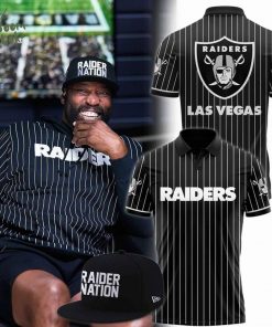 Limited Edition Las Vegas Raiders x Baron Davis Polo Shirt 2025