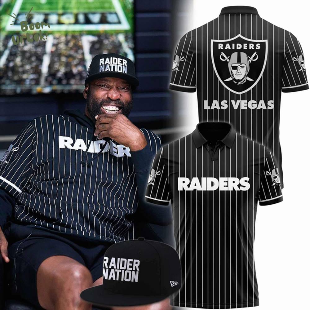 Limited Edition Las Vegas Raiders x Baron Davis Polo Shirt 2025 Limited Edition Las Vegas Raiders x Baron Davis Polo Shirt 2025