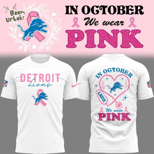 Limited Edition Lions Football Nurse Appreciation Month TShirt