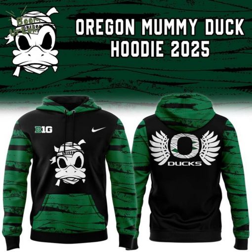 Limited Edition Oregon Football ” Mummy Duck” Hoodie 2025