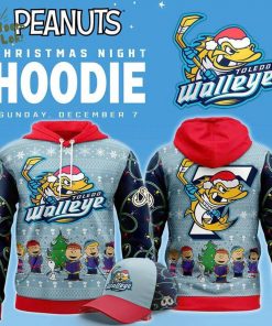 Limited Edition Toledo Walleye x Peanuts Hoodie 2025