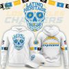 Limited Los Angeles Chargers ” Latino Heritage ” Hoodie (Black) 2025